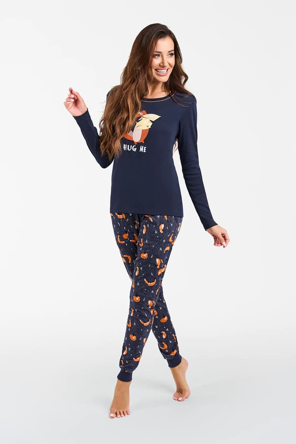 Wasilla dampyjamas långärmad, långbyxor S/M