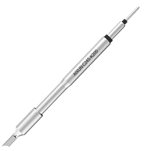 Aixun C245-K200 precisionslödspets, K-typ, 2 mm