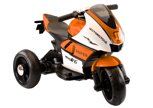 Børnetrecykel HT-5188 LED-lys MP3 Orange