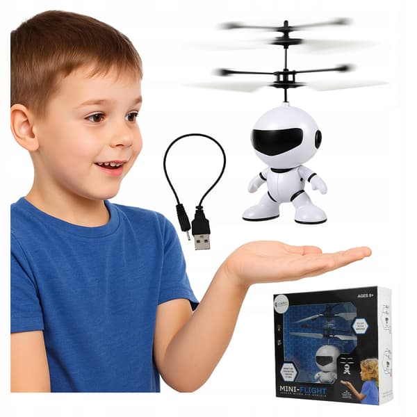 Flyvende Alien UFO Håndstyret Robot Z2342