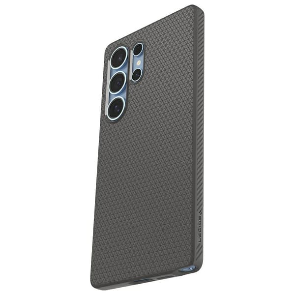 Spigen Liquid Air-cover til Galaxy S25 Ultra, grå