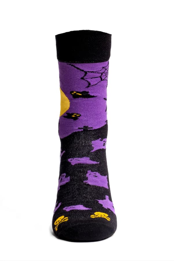 Lange sokker S96D HALLOWEEN 35-38