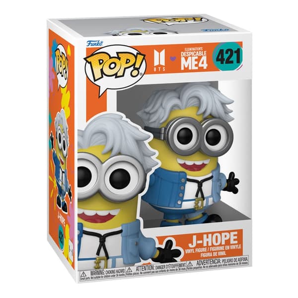Funko POP BTS 421 J-Hope Minions samlerfigur