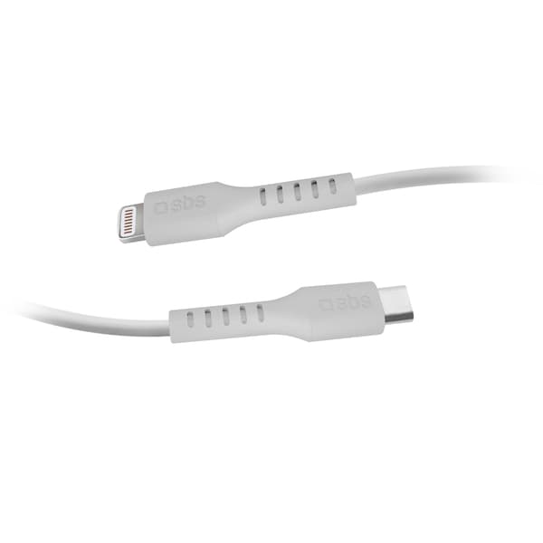 USB-C - iPhone Lightning-kabel 2m - Vit