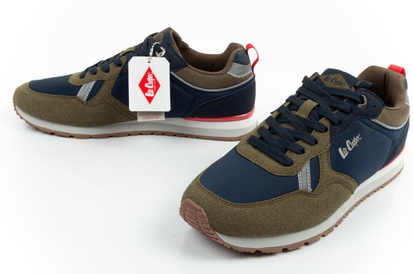 Lee Cooper Memory Pu Mesh Men Khaki [LCW-26-03-4121M] årg. 41