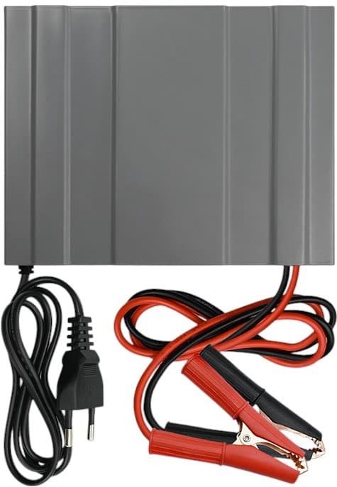 Qoltec 12V/24V LCD intelligent mikroprocessorladdare