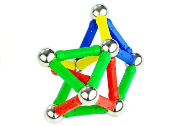 Magnastix Magnetiska Block Set 560 + Bräda