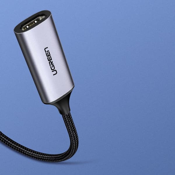 USB-C til HDMI 2.0 4K 60Hz Thunderbolt 3 Adapter Grå