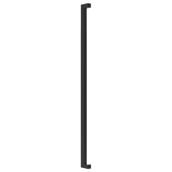 vidaXL skabsgreb 10 stk. sort 480 mm rustfrit stål