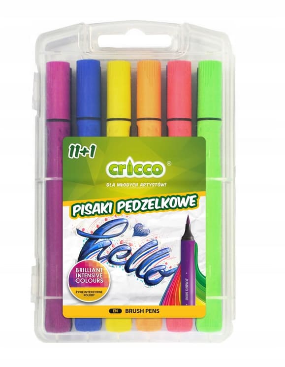 CRICCO 11+1 sivellinkärkiset läpät