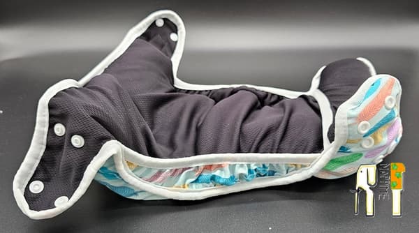 NappiMe JUNIOR M Vaskbare bleer – Zebra