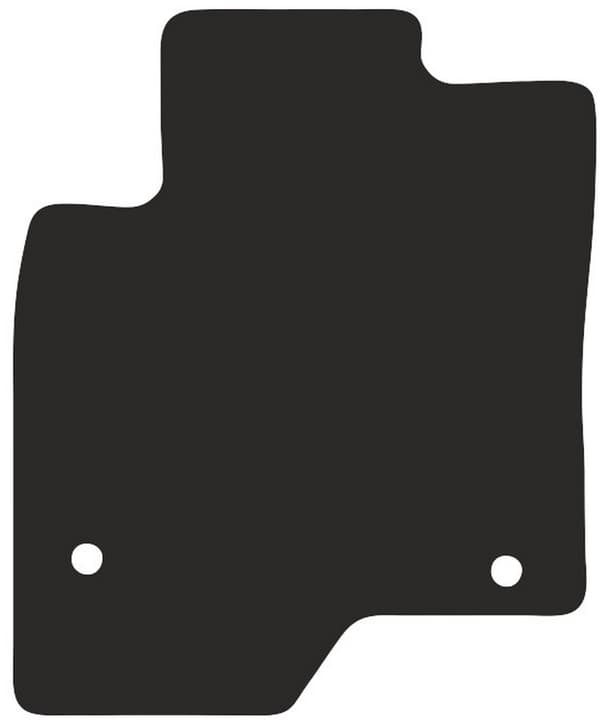 polyamid førermåtte til: Opel Antara SUV 2006-2017 gummibelagt førermåtte