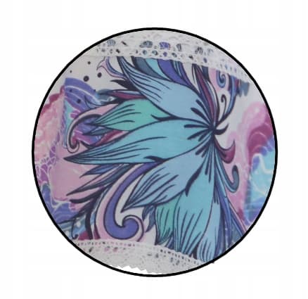 Køkkengardin MAGIC FLOWER 200x60