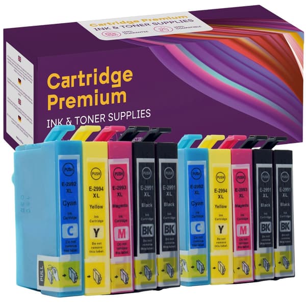 10x blæk til Epson GP-E2996CMYKK X2