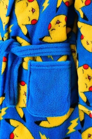 Pikachu Pokémon badekåbe varm blød 110 cm
