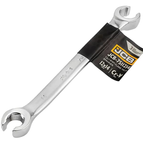 JCB SPLIT RINGNYCKEL 12x14 mm 2-SIDIG Cr-V 6-VINKEL