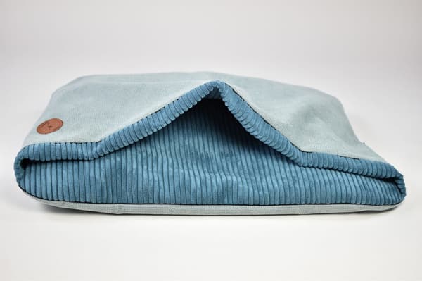 Mink NEL mint + petrolblå 80cm x 60cm