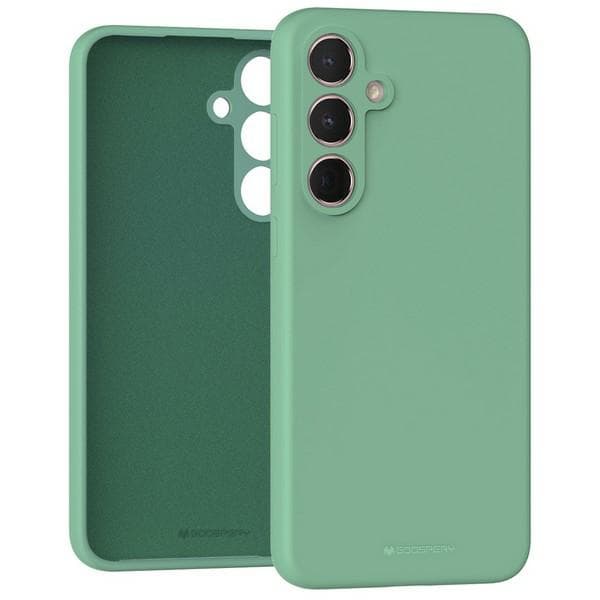 Mercury Silikone Etui til Galaxy A35, Grøn