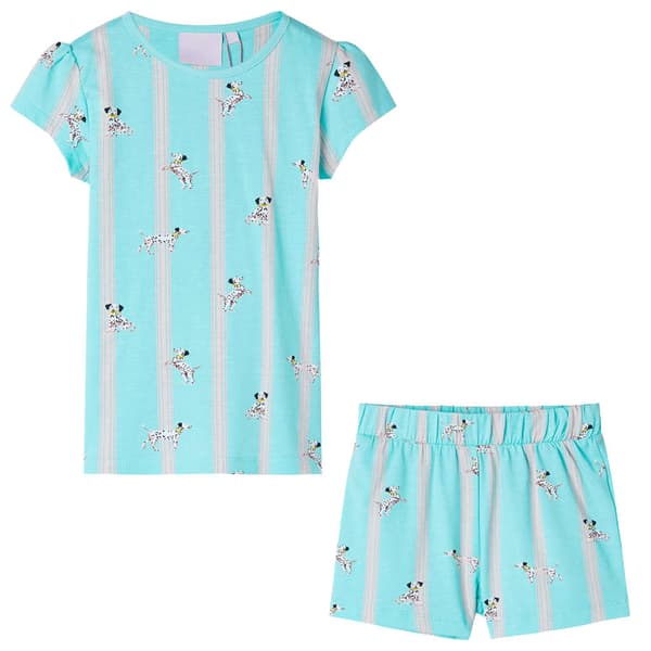 Barnpyjamas med korta ärmar, ecru, 116