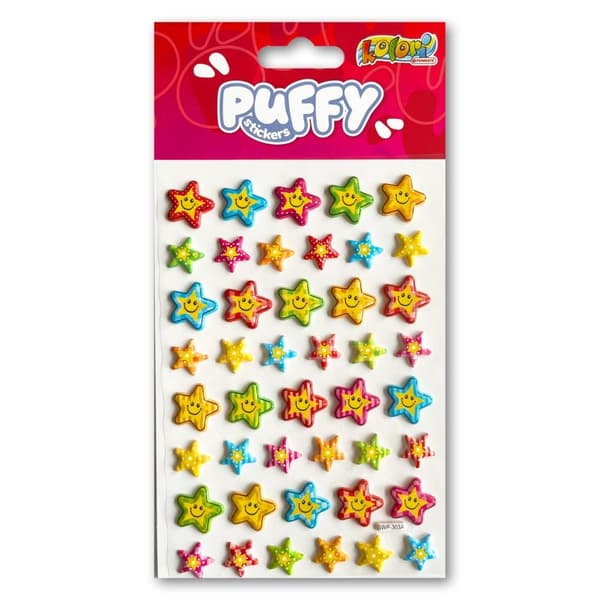 Puffy Star Cookies -tarrat