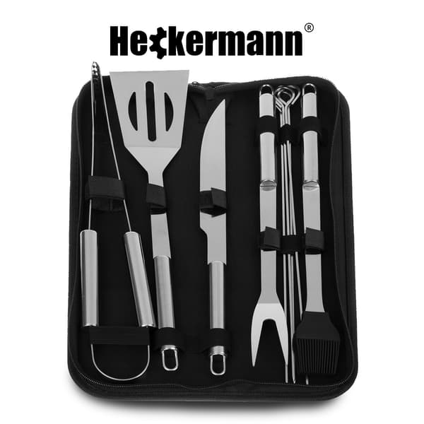 Heckermann IN-BBQ9 grilltilbehør - 9 dele