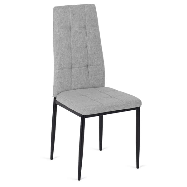 TEX Klädd Matstol Grå Modern Loft