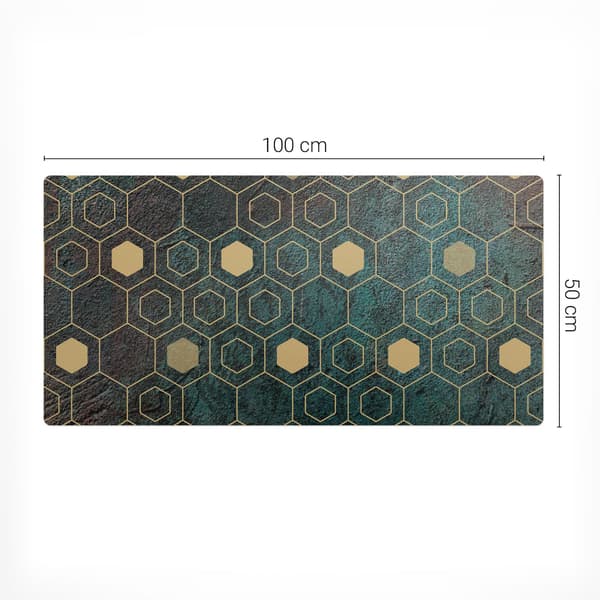 Designer Laptopskydd Geometriskt Mönster 100x50 cm