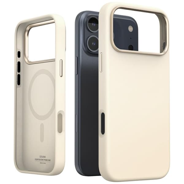 Araree Typo Skin M MagSafe-etui til iPhone 17 Pro Max sten