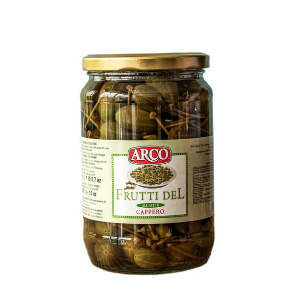 Arco store kapers med stilk 700g