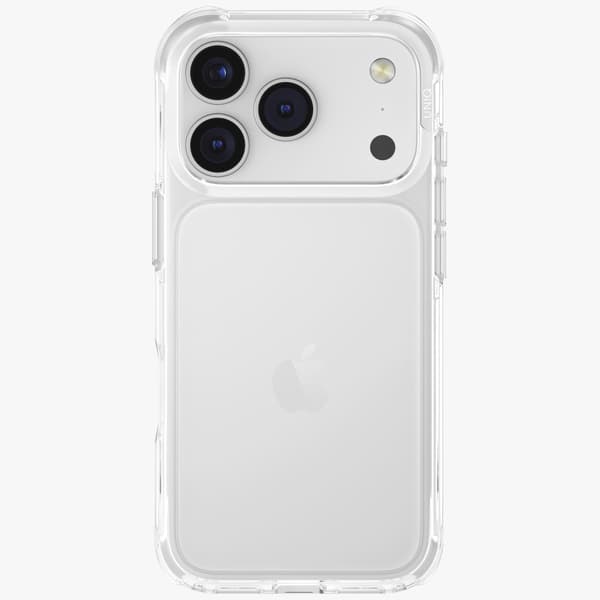 UNIQ Lifepro Xtreme -kotelo iPhone 17 Prolle, läpinäkyvä