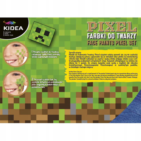 KASVOMAALISETTI PIXEL KIDEA 2185