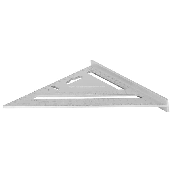 Vorstahl 7” triangulär linjal i ALUMINIUM
