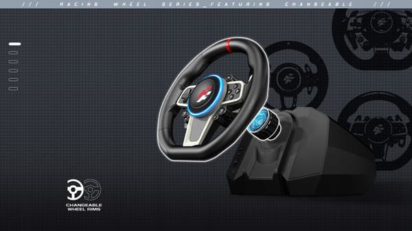 FlashFire Buddh Mini Racing F119 -ohjauspyörä