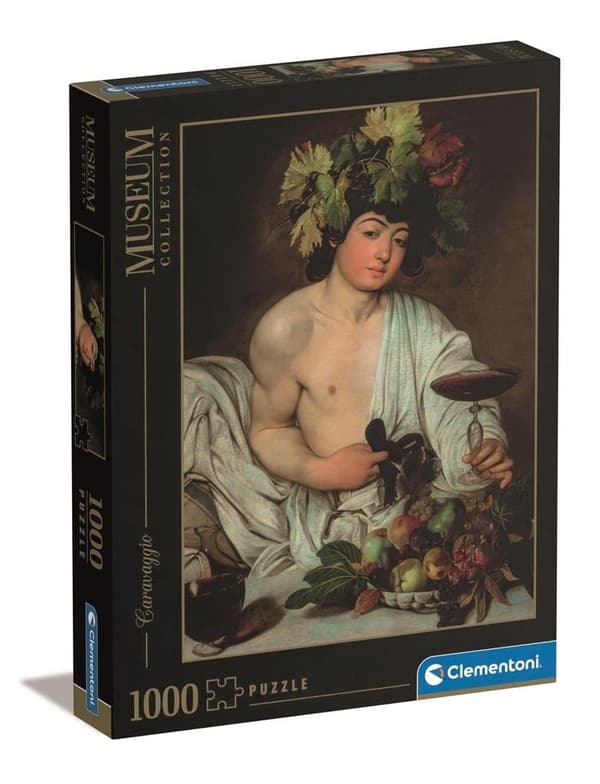 Puslespil 1000 Museum Caravaggio Bacchus