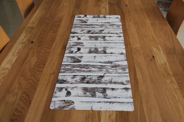 BIRCH bordløber 95x33 cm