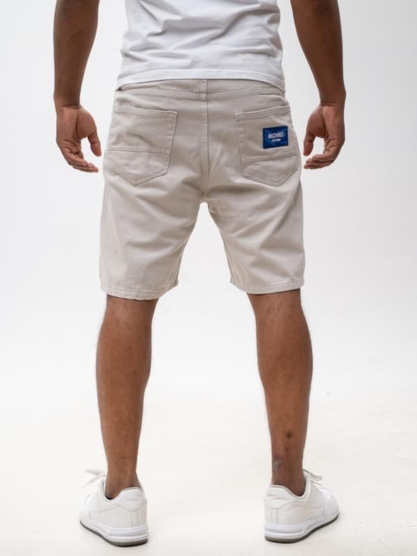 MyStars Washing Basic 30 Cremefärgade herrjeanshorts
