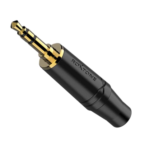 3.5 mm stereo jack-stik Roxtone RMJ3PX-BG