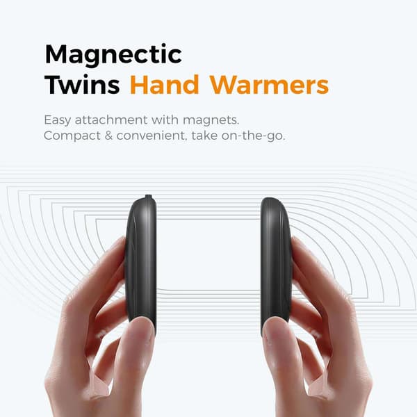 Ocoopa UT3 LITE Elektronisk Handvärmare Svart