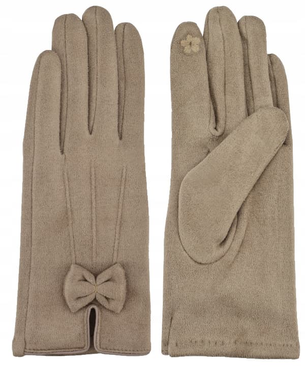 DAMHANDSKAR VINTER ELEGANTA HANDSKAR rosett beige 23cm V030A
