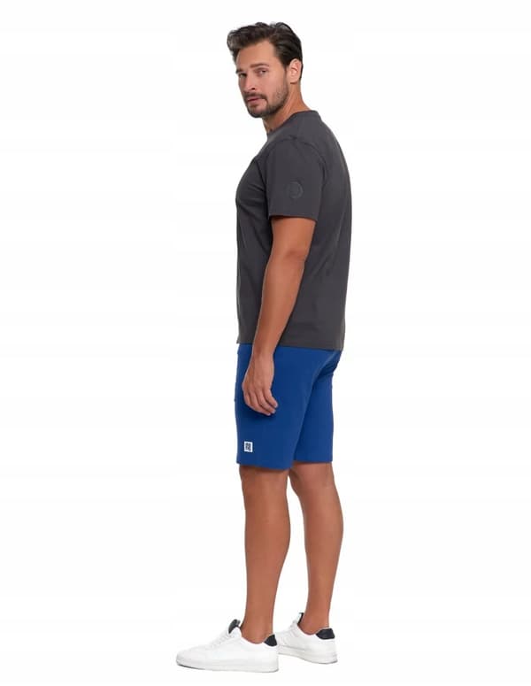 Moraj herreshorts i bomuld, casual, sommer, L marineblå