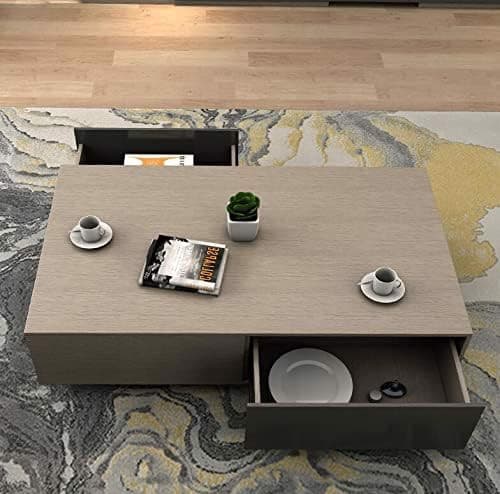 Sofabord 120x60 med skuffer Moderne Loft