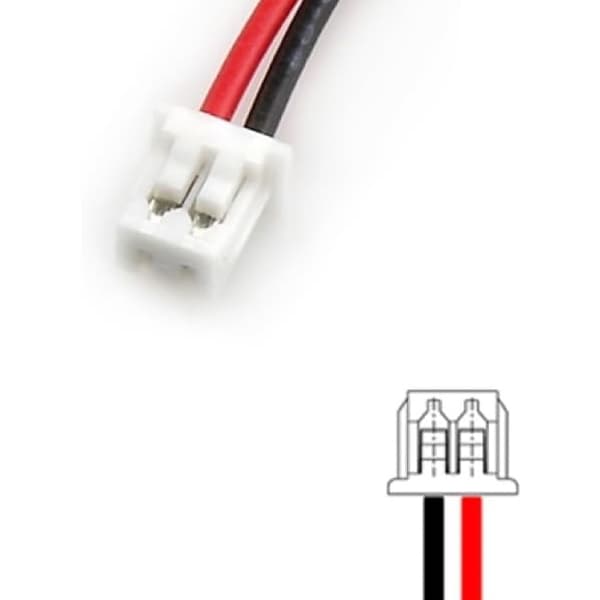 Lithiumpolymerbatteri 120mAh 3,7V IN401230