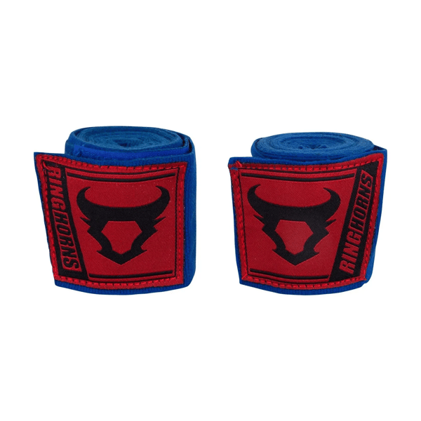 Ringhorns Charger 4M Boxing Wraps Blå