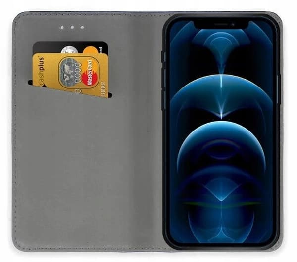 Etui til Apple iPhone 11 Pro max SMART MAGNET BOOK LUKKET GULD + Glas