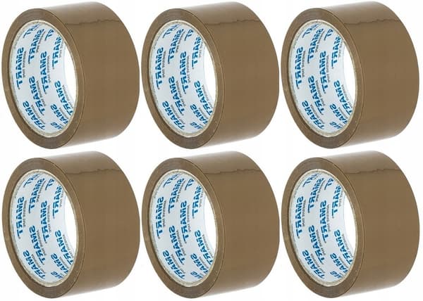 Havana Smart brun PP-packtejp 48 mm x 60 m 6 st