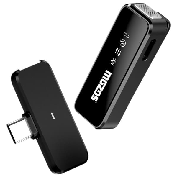 MOZOS MX2-SINGLE trådløs mikrofon 2.4 GHz til telefon