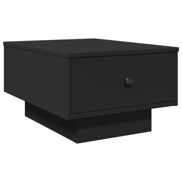 vidaXL sofabord, sort, 60x45x31 cm, træbaseret materiale