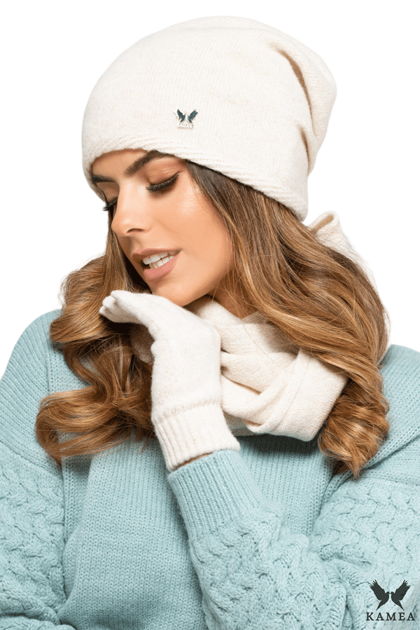 ANNA HANDSKER Farve Beige