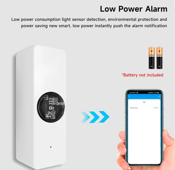 Ljusintensitetsmätare Sensor ZIGBEE Tuya Smart Gateway