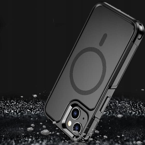 iPhone 13-cover, MagForce til MagSafe, sort